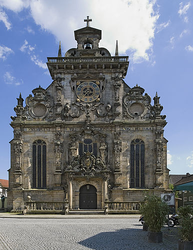 Historische Altstadt Bückeburg - Stadtkirche, außen