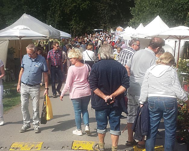 Gartentage Schlossgarten Schwerin, Besucher