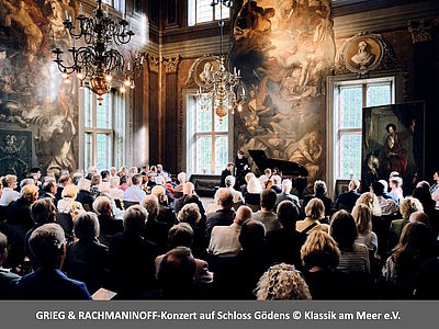 Konzert „GRIEG & RACHMANINOFF – Virtuose Cellosonaten“ auf Schloss Gödens