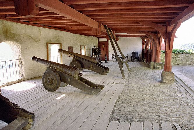 Marksburg, Batterie