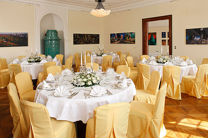 Schloss Callenberg, Beletage, Salon