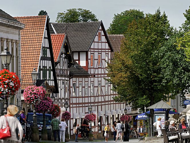 Historische Altstadt Bückeburg - Fußgängerzone