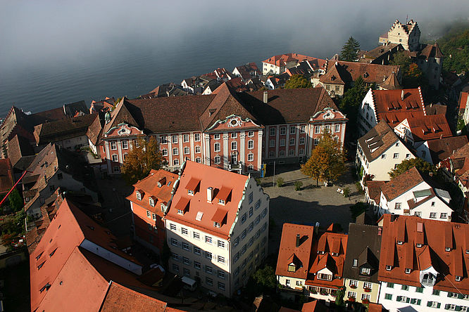 Neues Schloss Meersburg, Luftbild