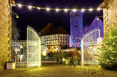 Kaiserstadt Goslar & Umgebung, Schloss Oelber Christkindelmarkt