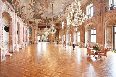 Schloss Bückeburg, Themenführung "Prunkräume und Fürstliche Waffensammlung": Großer Festsaal