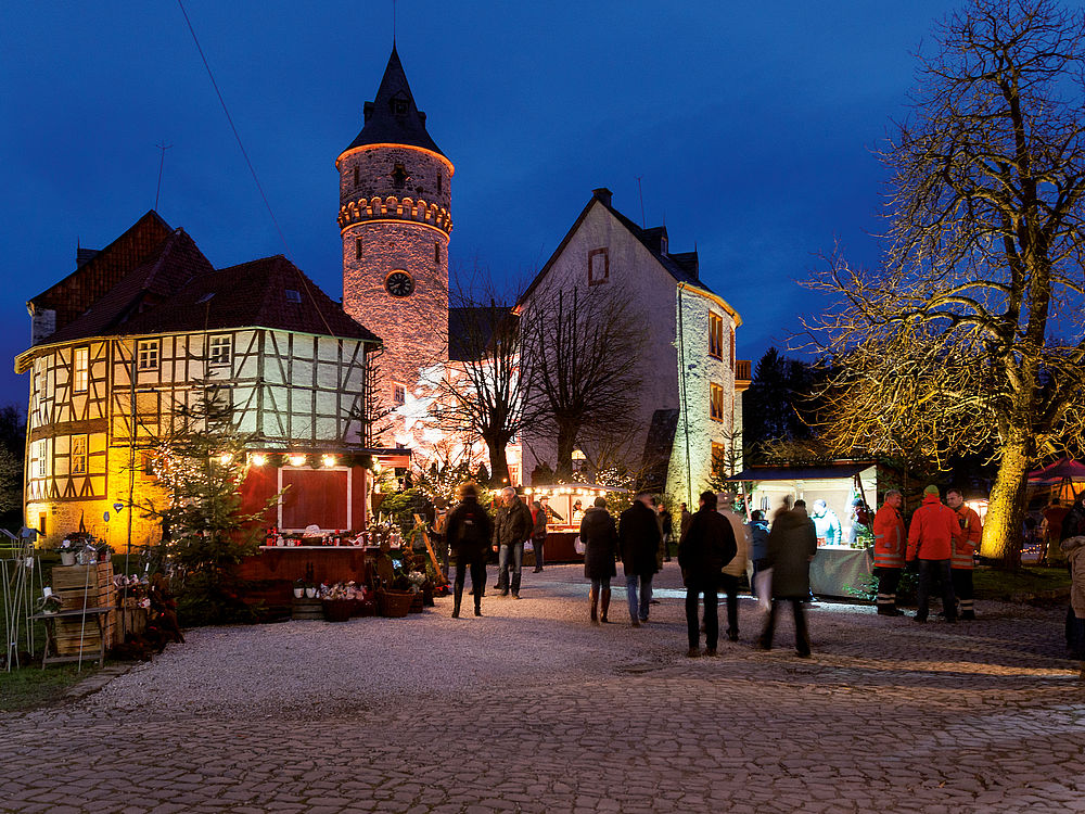 24. Christkindlmarkt Schloss Oelber Schloss Oelber am weißen Wege