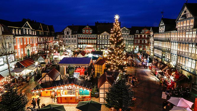 Historische Altstadt Wolfenbüttel, Wolfenbütteler Weihnachtsmarkt, Impressionen