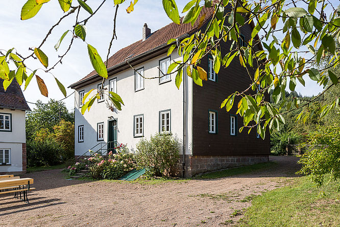 Jagdgut Ohrnbachtal, Forsthaus (Ferienhaus), aussen