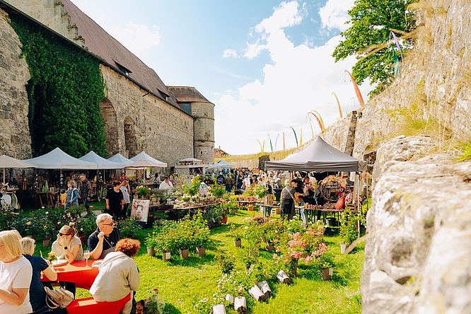 Rosen- & Gartenmesse Kronach – Festung Rosenberg