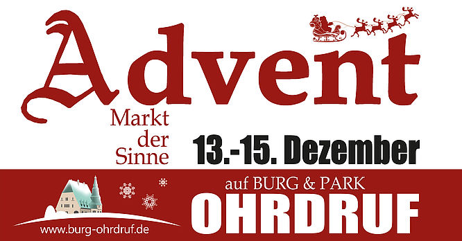 "Adventsmarkt" Burg & Park Ohrdruf